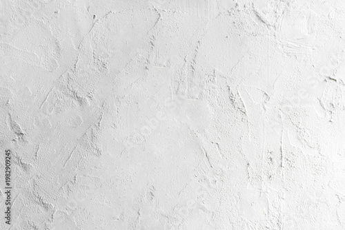 White Plaster Wall Texture Background