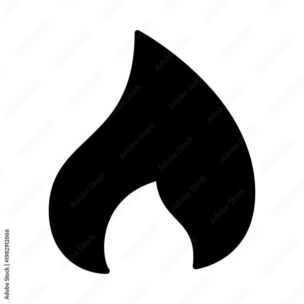 Fototapeta premium Natural gas icon vector. Propane Illustration sign. Gas supply symbol. Gas logo.