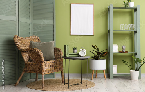 Interior of living room wit...