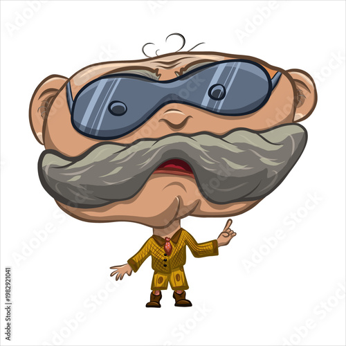 A funny old man gives valuable advice. It's worth listening to his invaluable experience!