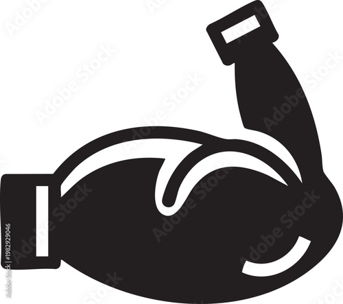 A stylized icon of a car seatbelt with a diagonal latch mechanism