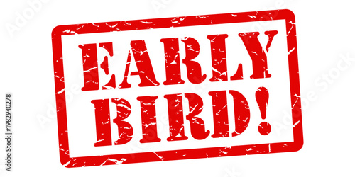 Early bird stamp