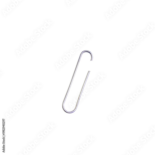 Silver Metal Paper Clip,  Minimal Stationery