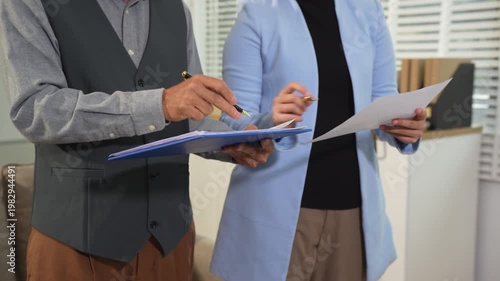 Business people meeting design ideas concept business planning at office.