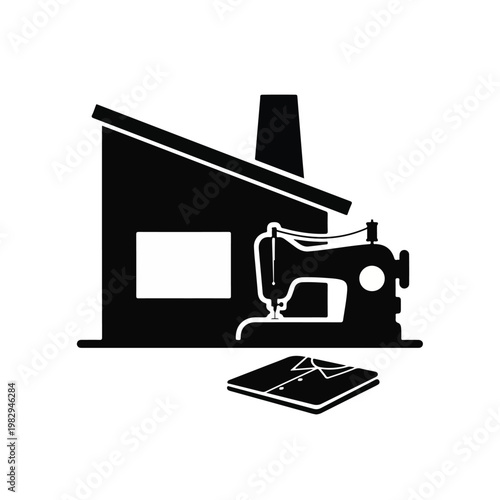 Sewing Machine and House