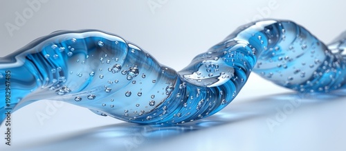 Abstract Liquid Form