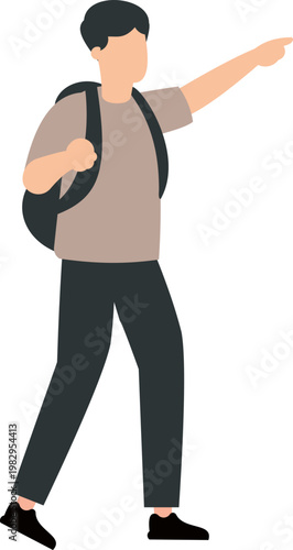 People Tourist Illustrtion