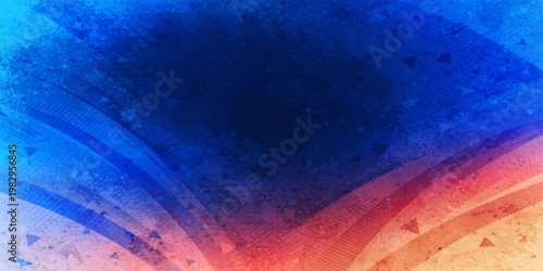 Abstract grunge background featuring a fiery inferno of red and orange flames mixed with dark smoke and blue galaxy textures creating a bright motion design with space for your text