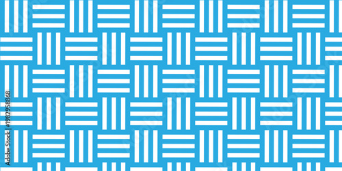 Minimal line Seamless geometric pattern with shapes. Decoration and maze ornament square wall tile.