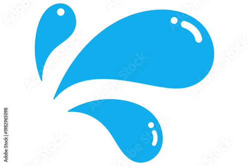 汗マークのイラスト。焦ったり困っている時の表現。