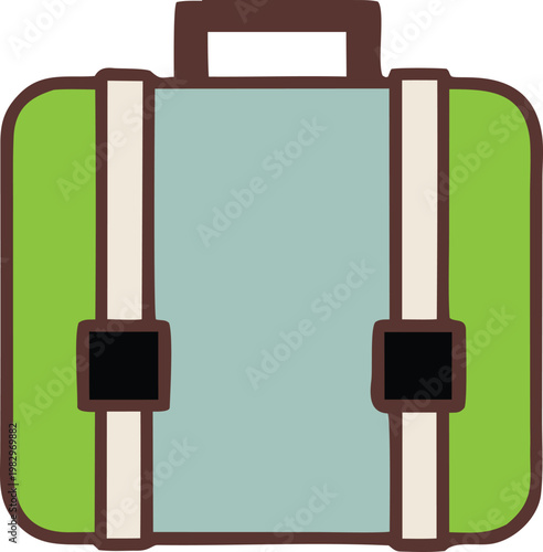 Vintage lunchbox illustration a nostalgic icon of school days and childhood memories