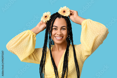 Beautiful young African-Ame...