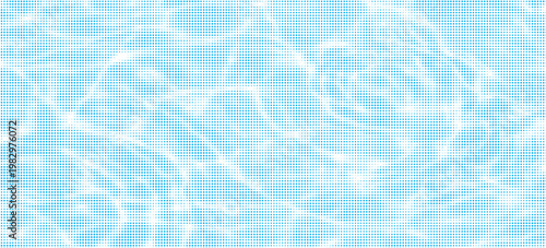 Blue and white water ripples light surface overlay background. 3d clear ocean surface pattern with reflection effect backdrop. Marble desaturated texture.