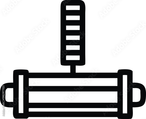 Industrial Hydraulic Cylinder Component for Machinery and Mechanical System Operations