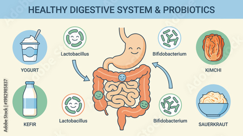 Understanding the Healthy Digestive System and the Role of Probiotics for Gut Health