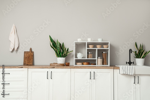 Interior of stylish modern ...