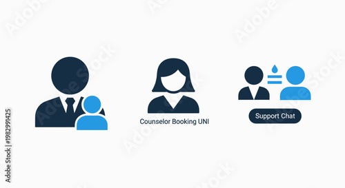 Business people avatars icons for teamwork mentorship user profiles with human resources user management white background team building group dynamics business teamwork collaboration employees