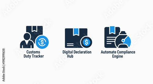 Customs duty tracker digital declaration hub automated compliance engine for global trade and logistics with supply chain declaration automate compliance shipping logistics currency taxation