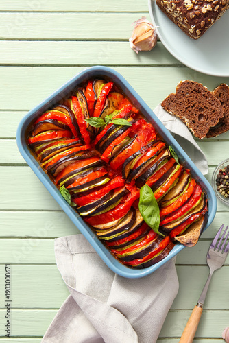 Baking dish of tasty Ratato...
