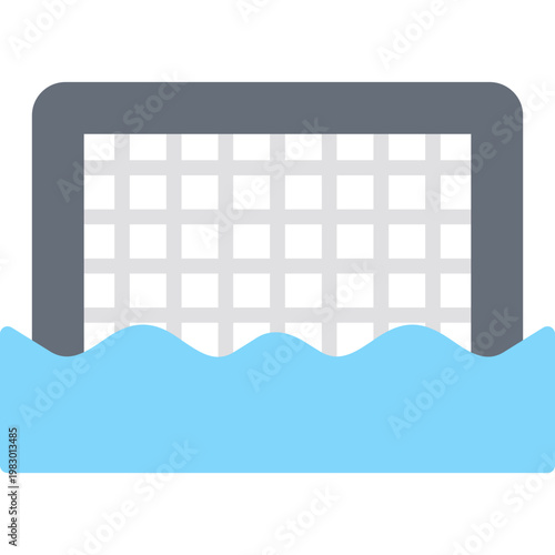 Water Polo Icon Vector Element