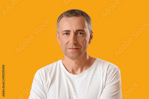Portrait of handsome mature...