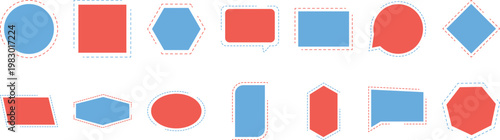 box frame sets vector file