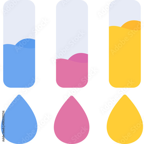 Ink Icon Vector Element