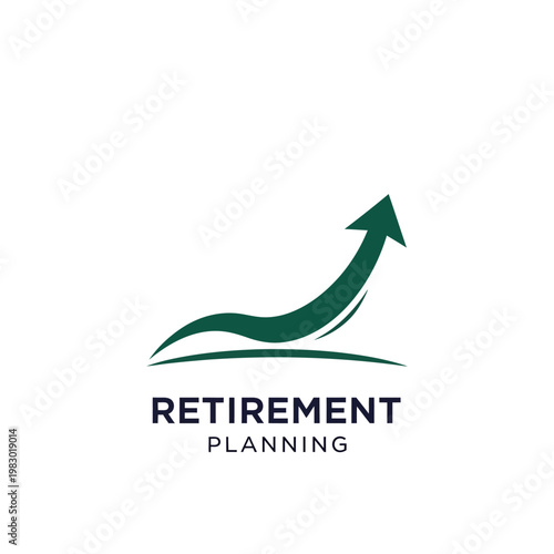 Retirement planning and financial growth concept.