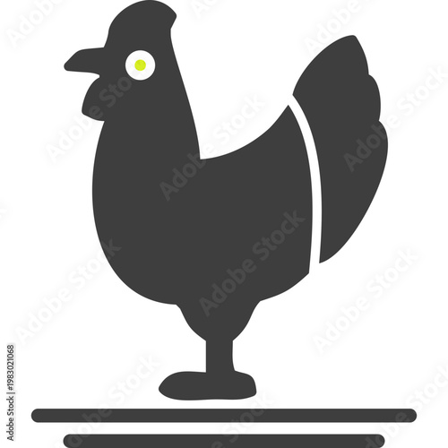 Poultry Vector Icon