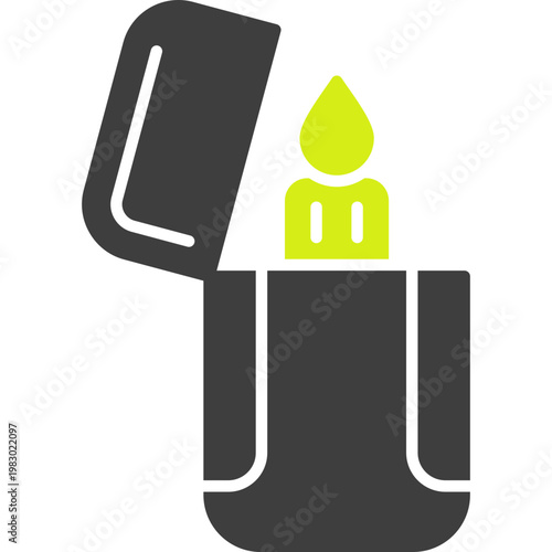 Lighter Vector Icon