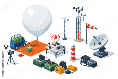 Weather Balloon Launch Equipment