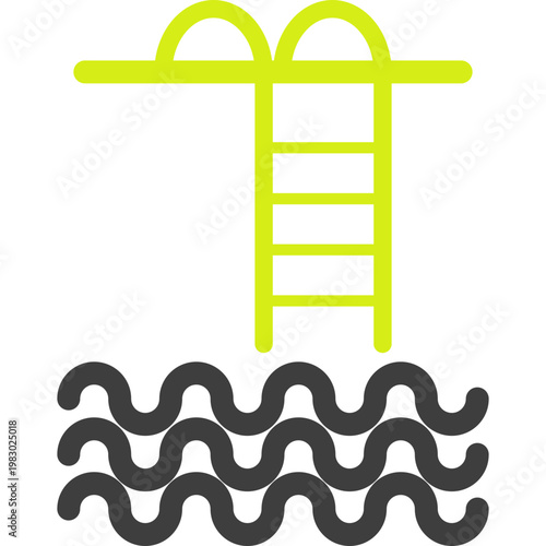 Swiming pool Vector Icon