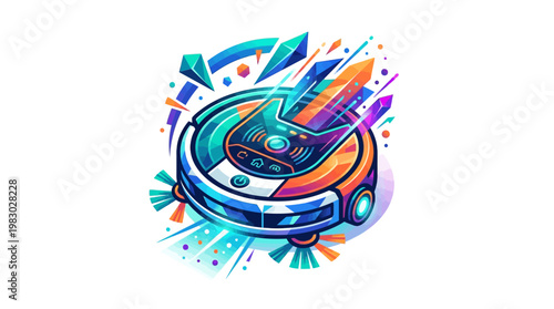 Vacuum Cleaner Robot Home Appliance.