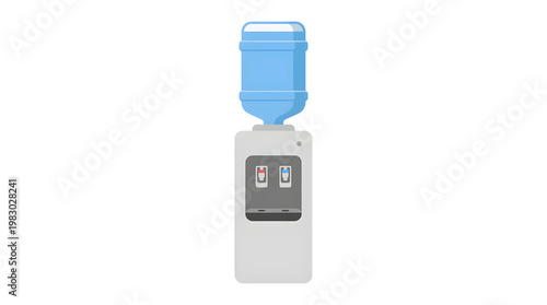 Water Cooler Bottle and Dispenser Unit.