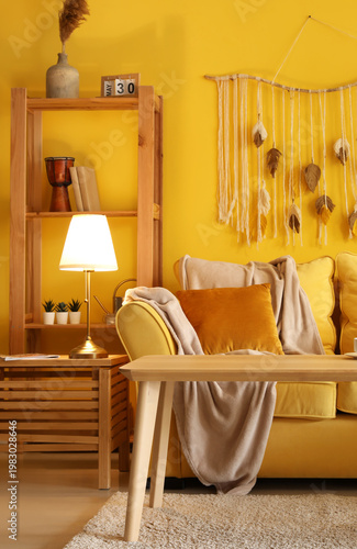 Interior of stylish living ...