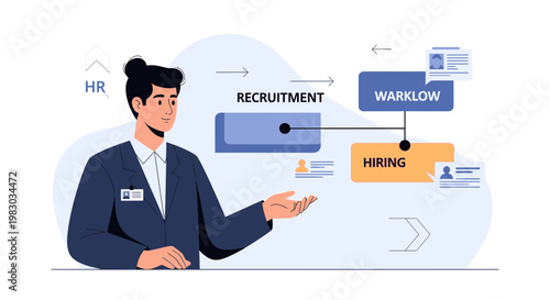 HR Manager Explains Recruitment and Hiring Workflow Process