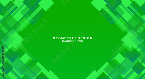 斜めにした四角形で組み合わせた幾何学的な背景素材