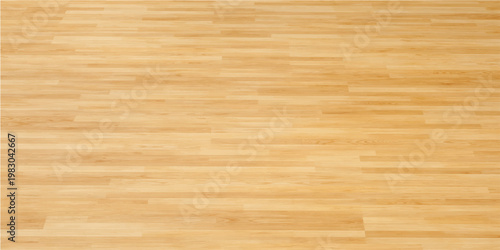 Tableau sur toile A detailed view captures the warmth and texture of a seamlessly interlocked hardwood floor, showcasing the natural grain pattern and intricate craftsmanship