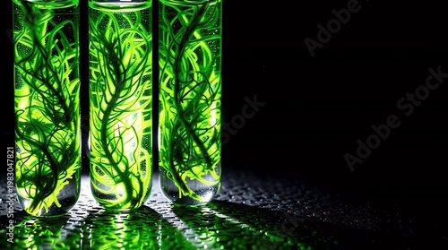 Sustainable Algae Biofuel Research in Laboratory