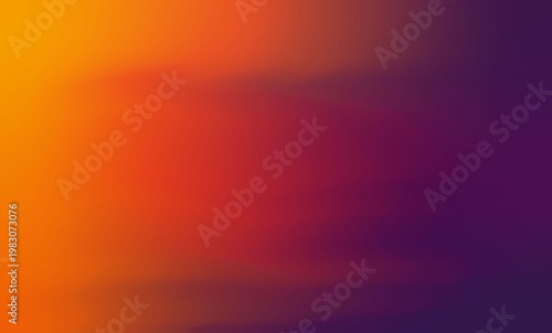 Abstract gradient blend with warm orange and cool purple hues during a soft transition