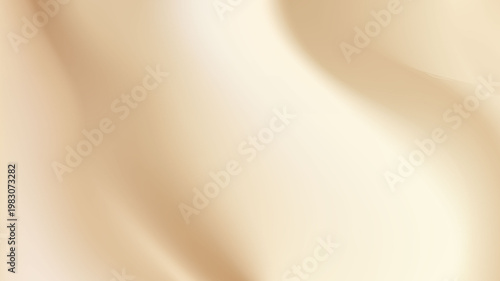 Soft flowing satin textile in a warm neutral beige tone with gentle highlights and shadows for elegant backgrounds