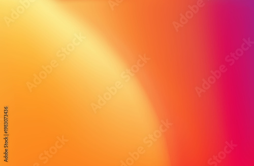 Vibrant gradient background with smooth color transition from warm orange to bright magenta for digital design and advertising concepts