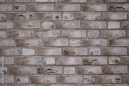 Eine Steinwand Textur mit Klinker.