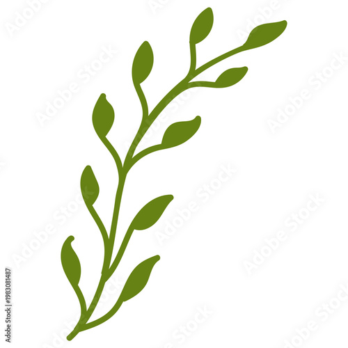 Leaf Branch Icon
