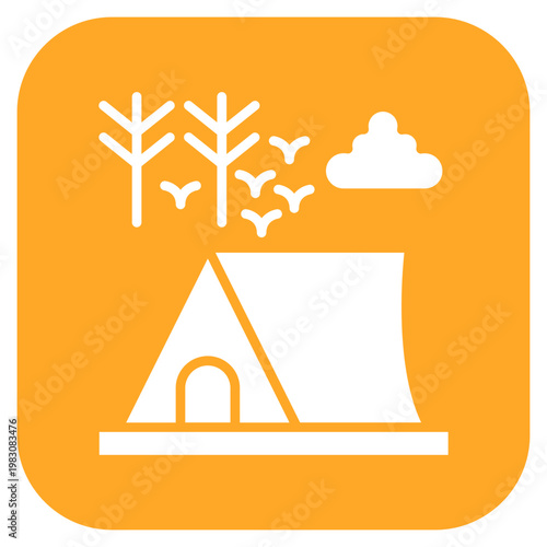 Camping Icon Style