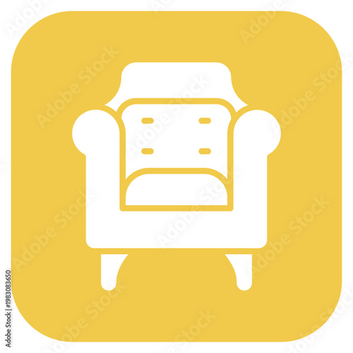 Armchair Icon Style