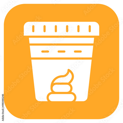 Stool Test Icon Style