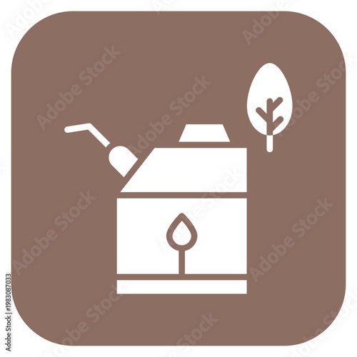 Eco Fuel Icon Style