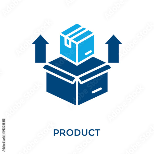 Product Icon Dual Tone Style. Vector Illustration For Graphic Design