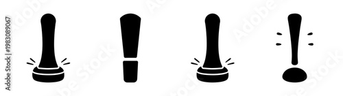 four stages of emergency power shutdown button sequence illustration